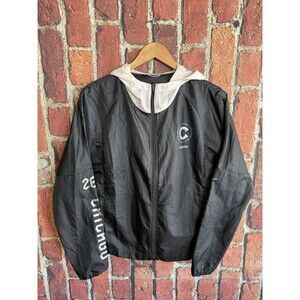 Nike Mens Black Bank of America Marathon Full Zip Windbreaker Size Large 2019